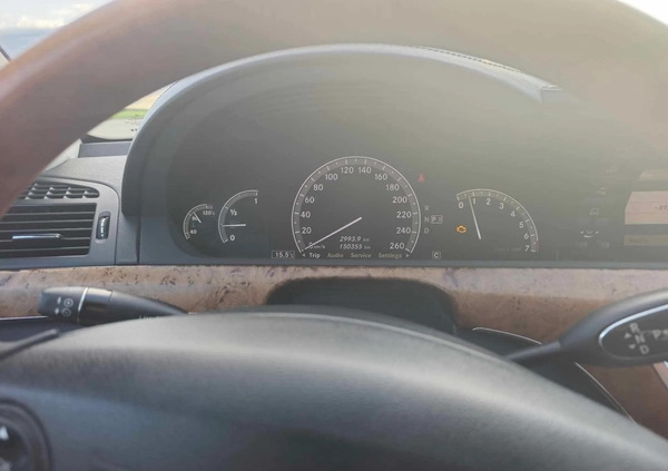 Mercedes-Benz Klasa S cena 64900 przebieg: 149999, rok produkcji 2006 z Chojna małe 92